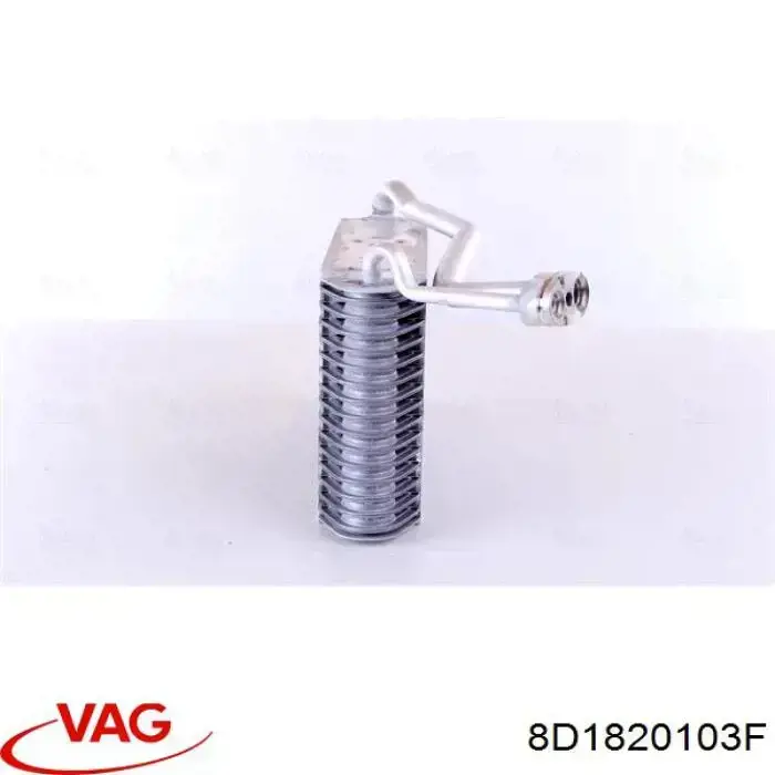 Evaporador de aire acondicionado 8D1820103F VAG