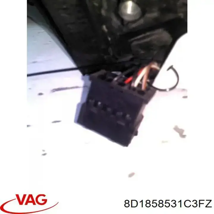Espejo de retrovisor izquierdo 8D1858531C3FZ VAG