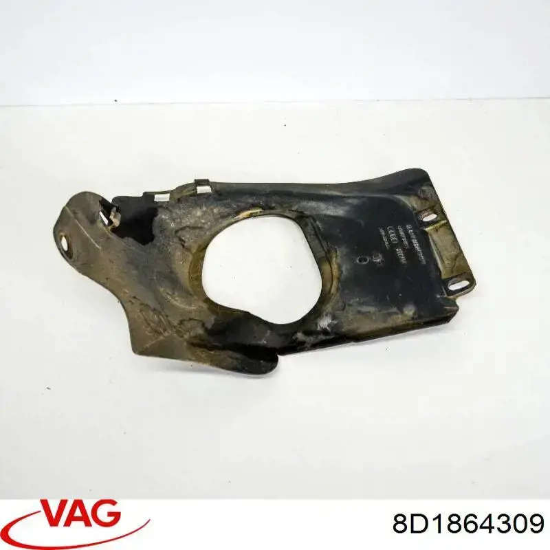 Protección izquierda del motor 8D1864309 VAG