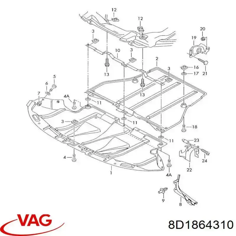  VAG 8D1864310 precio, desde 26,47 EUR