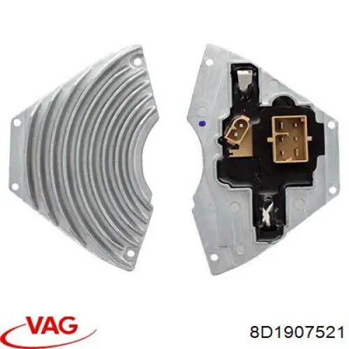 Resistencia de calefacción 8D1907521 VAG
