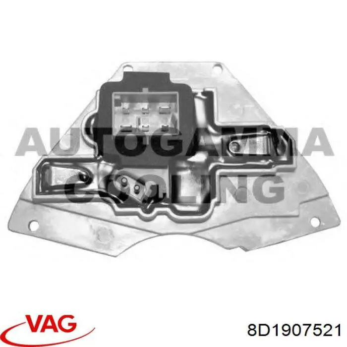 Resitencia, ventilador habitáculo VAG 8D1907521