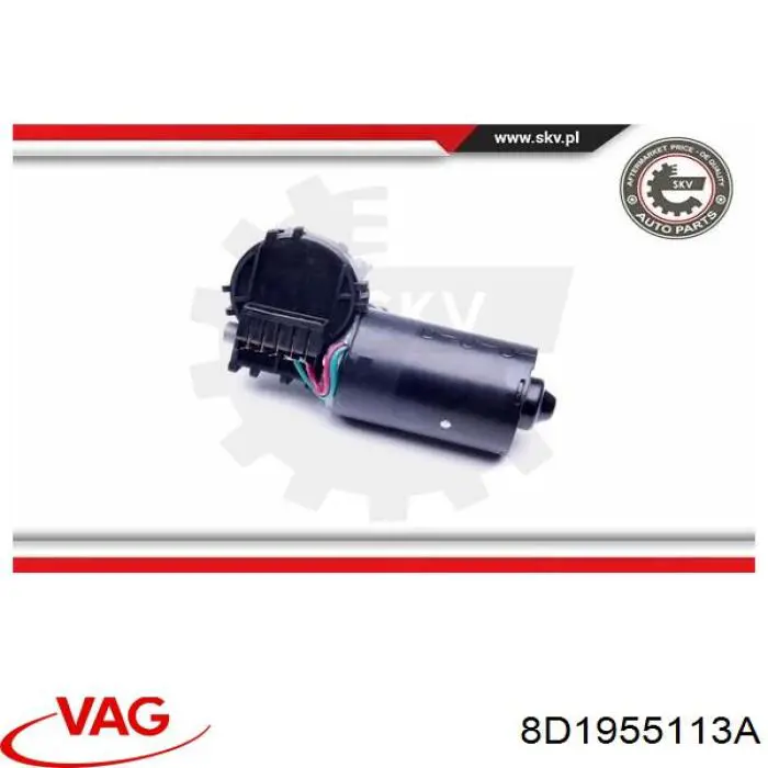 Motor del limpiaparabrisas VAG 8D1955113A precio, desde 59,53 EUR