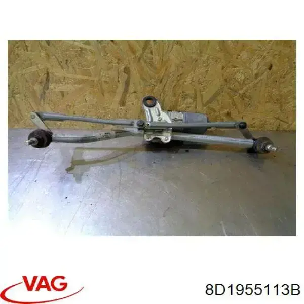 8D1955113B VAG motor del limpiaparabrisas del parabrisas