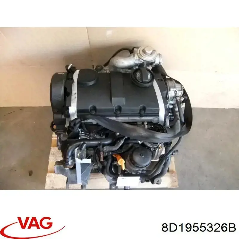 Varilla de ajuste del limpiaparabrisas derecho 8D1955326B VAG