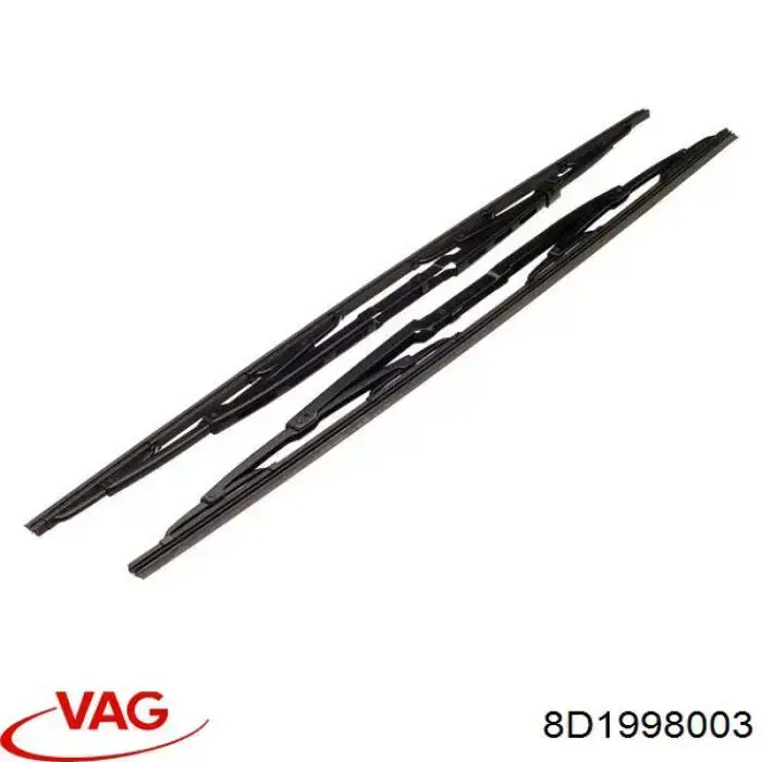 Comprar 8D1998003 VAG Juego de escobillas de luna delantera, 2 piezas
