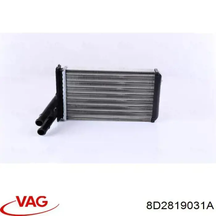 8D2819031A VAG Radiador interior