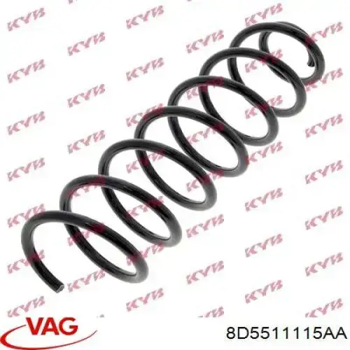 Muelle de suspensión trasero VAG 8D5511115AA precio, desde 24,07 EUR