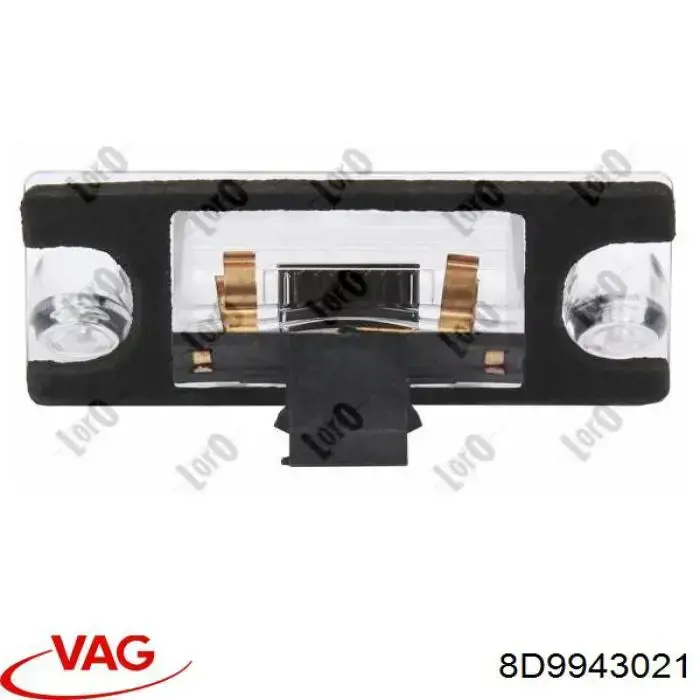 8D9943021 VAG Luz de matricula