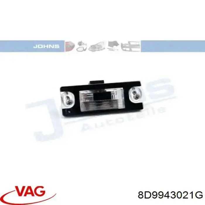 Lampara de matricula VAG 8D9943021G precio, desde 14,97 EUR