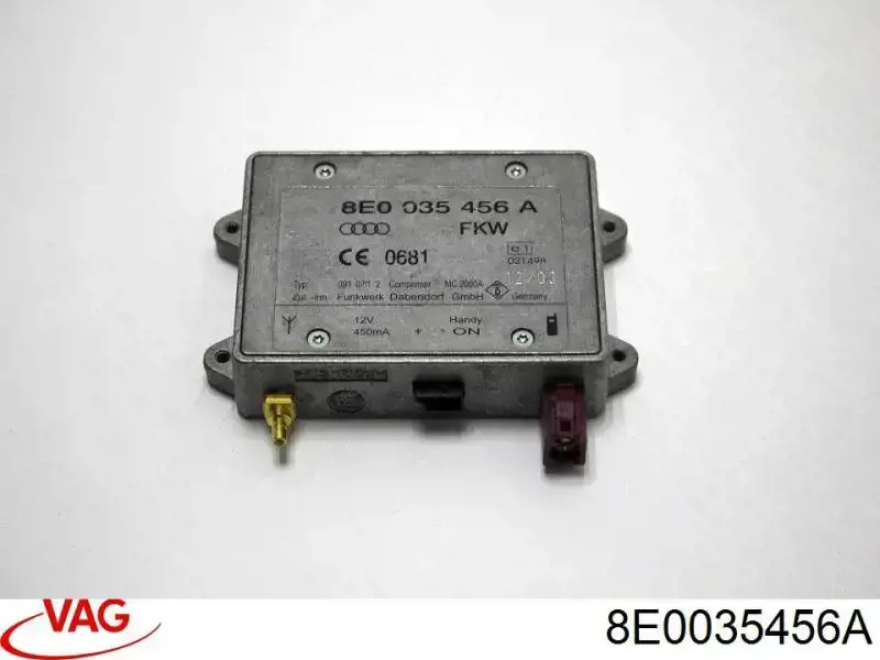 Amplificador De Señal para Audi A8 (4E2, 4E8)