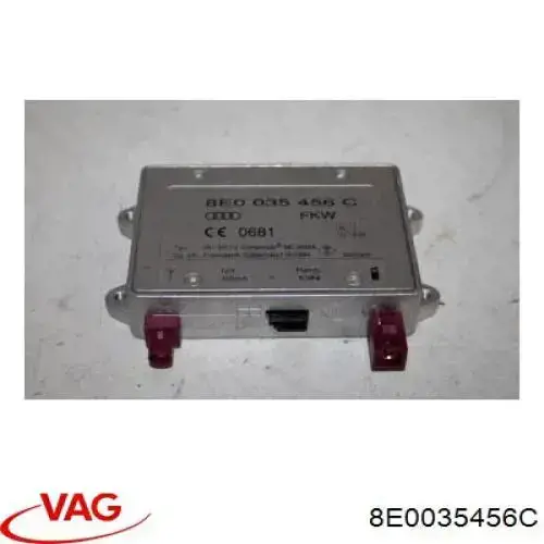 Amplificador de señal de antena 8E0035456C VAG