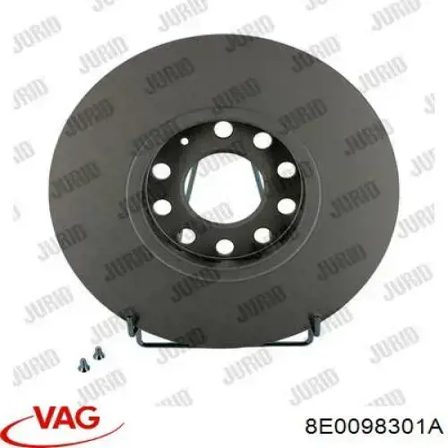 Disco de freno 8E0098301A VAG