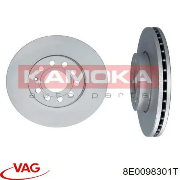 Disco de freno 8E0098301T VAG
