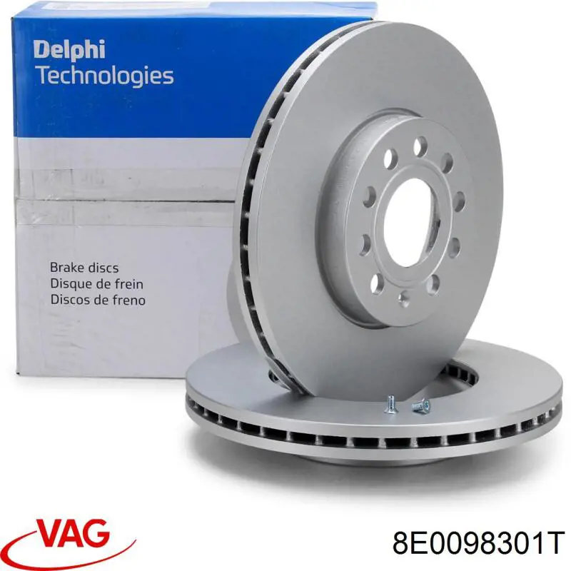 Comprar 8E0098301T VAG Freno de disco delantero