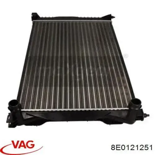 8E0121251 VAG radiador