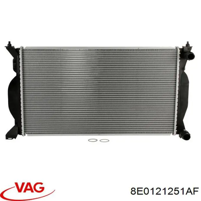 8E0121251AF VAG radiador