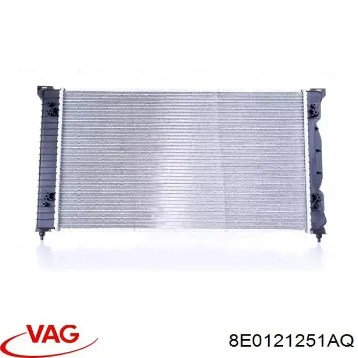 8E0121251AQ VAG radiador refrigeración del motor