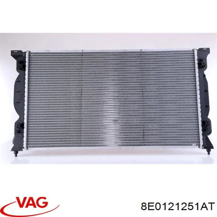 8E0121251AT VAG radiador