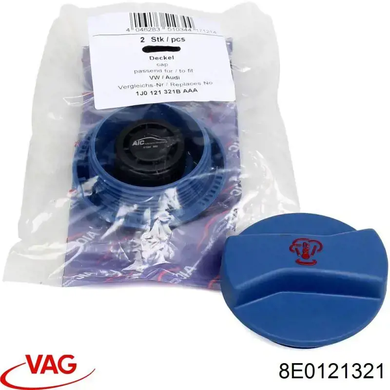 Tapón depósito de refrigerante 8E0121321 VAG