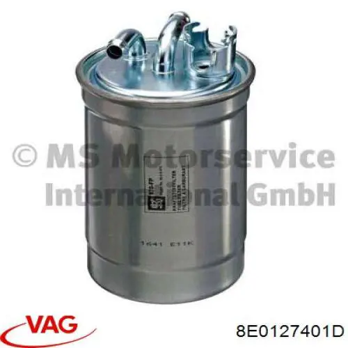 8E0127401D VAG filtro combustible