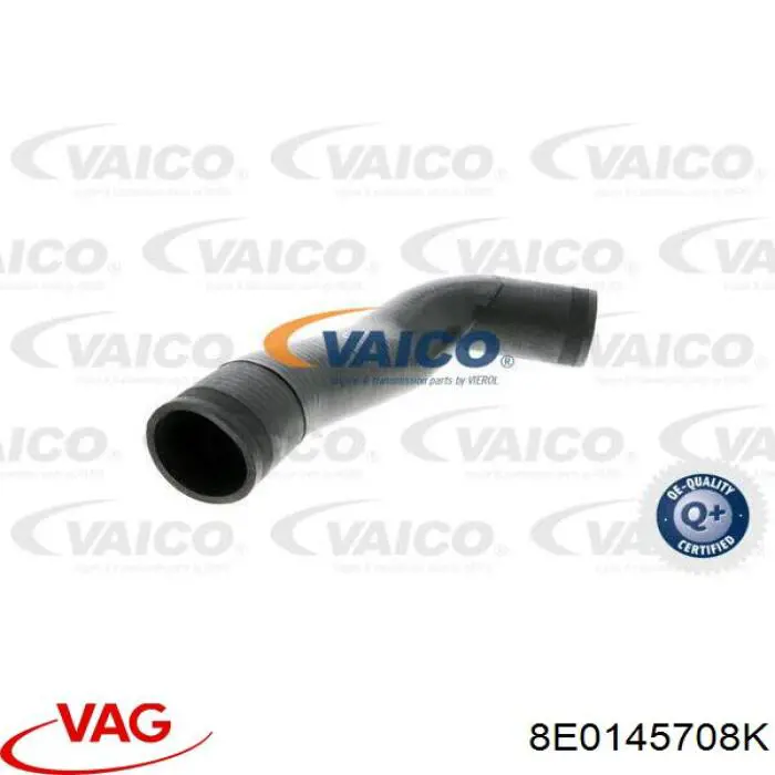 221950 Impergom tubo flexible de aire de sobrealimentación superior derecho