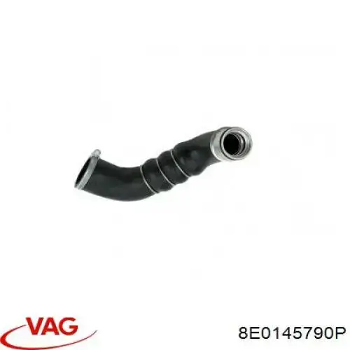 8E0145790P VAG tubo flexible de aire de sobrealimentación inferior derecho