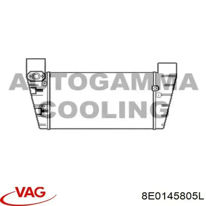 Radiador de aire de admisión VAG 8E0145805L precio, desde 88,64 EUR