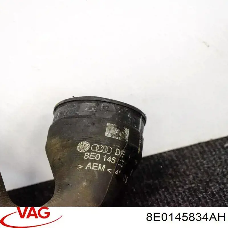 Tubo de salida de aire del turbocompresor 07193 Metalcaucho