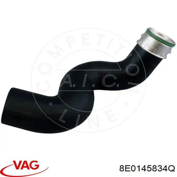 8E0145834Q VAG tubo flexible de aire de sobrealimentación inferior