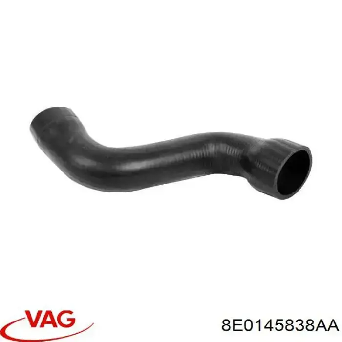 09696 Metalcaucho tubo flexible de aire de sobrealimentación superior izquierdo