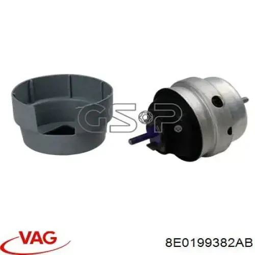 Soporte de motor derecho 01042 Metalcaucho