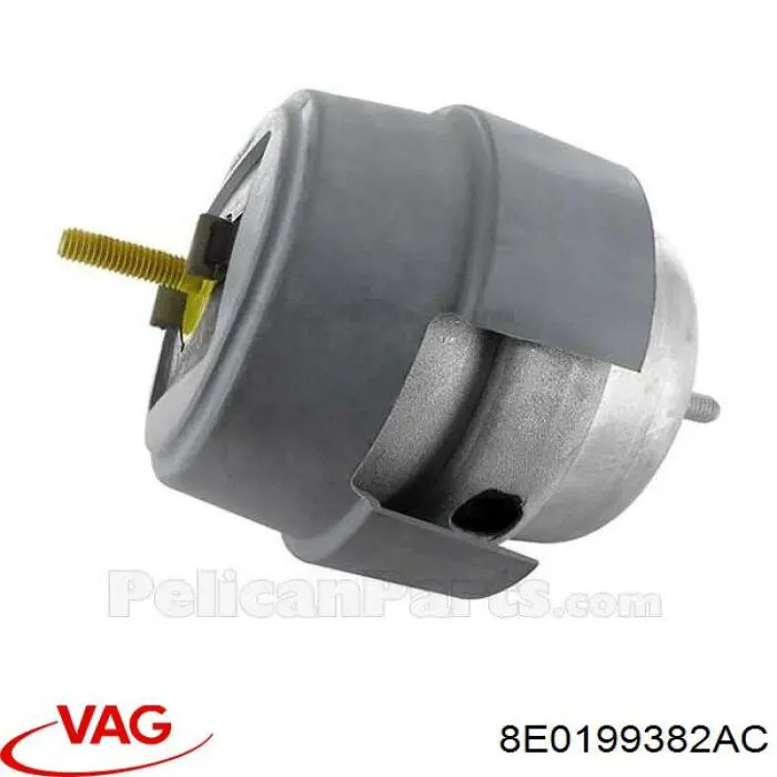 8E0199382AC VAG soporte de motor derecho