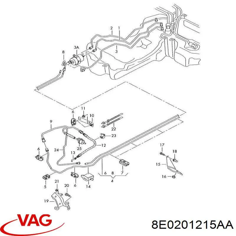  VAG 8E0201215AA precio, desde 13,68 EUR