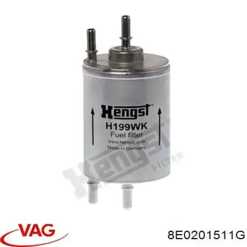 Filtro combustible VAG 8E0201511G precio, desde 29,07 EUR