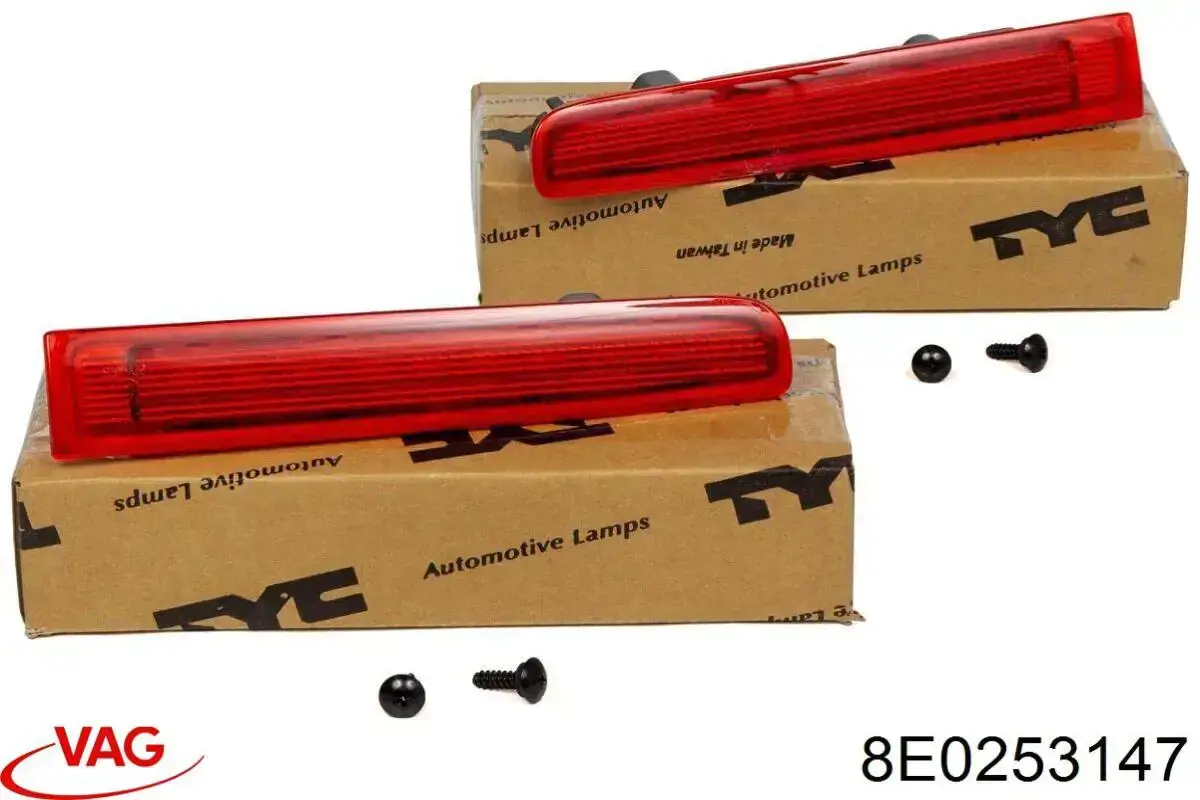 Abrazadera de tubo de escape trasera 8E0253147 VAG