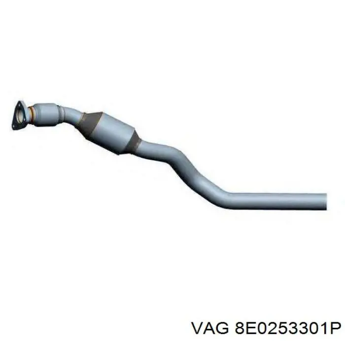 Silenciador central VAG 8E0253301P precio, desde  