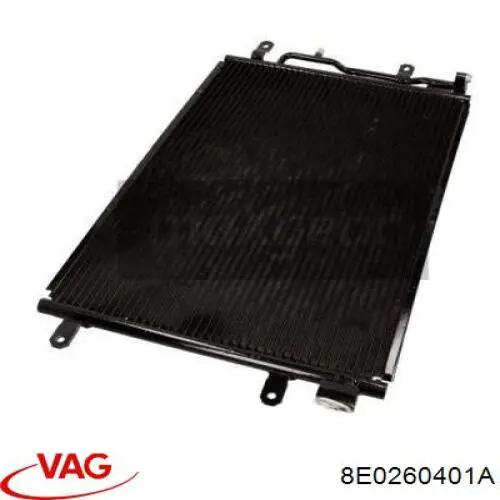 8E0260401A VAG Radiador de aire acondicionado
