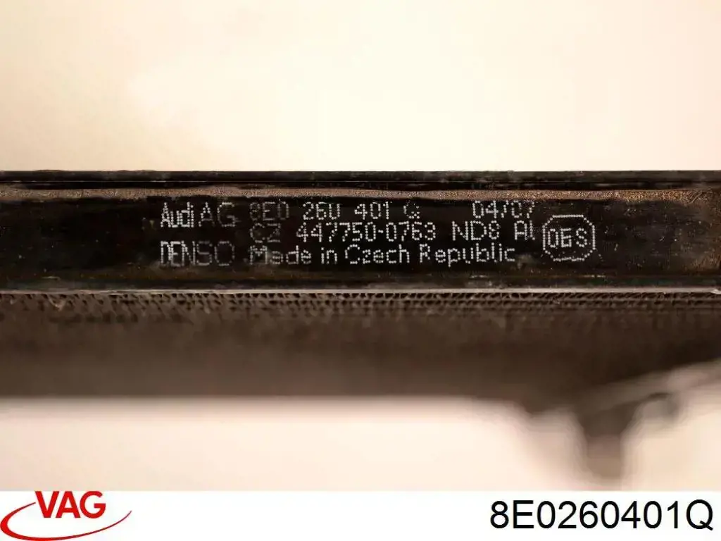 Comprar 8E0260401Q VAG Condensador de aire acondicionado