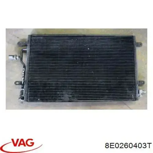 Aire acondicionado capacitor VAG 8E0260403T precio, desde 63,75 EUR