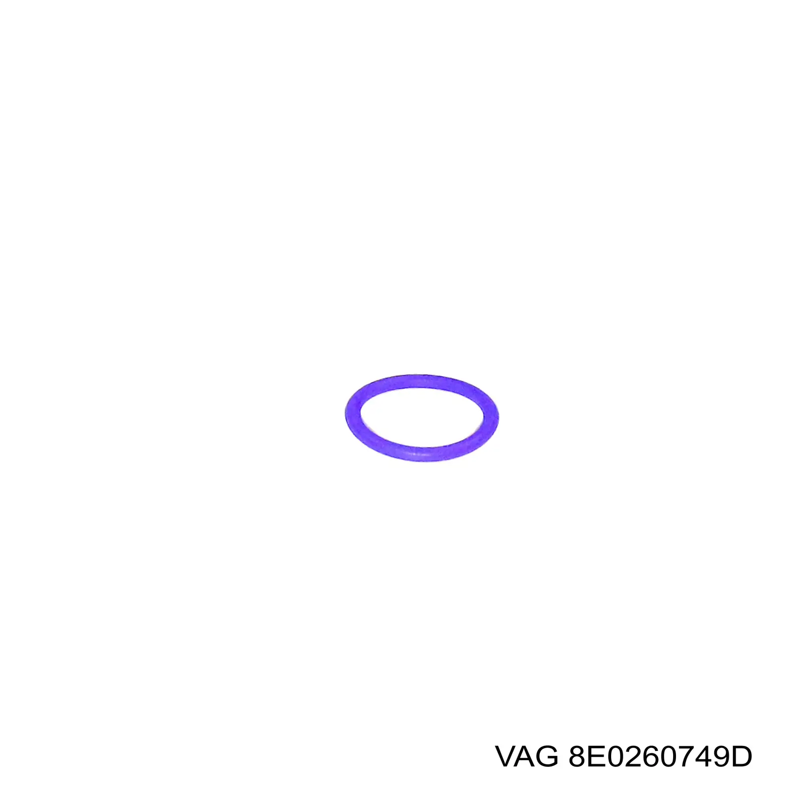 8E0260749D VAG anillo de sellado de tubería de aire acondicionado