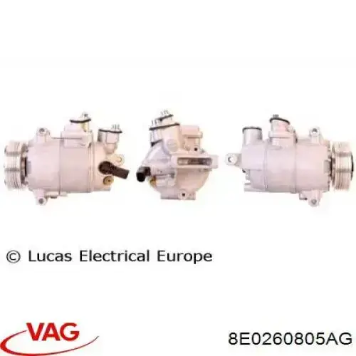 Compresor ac VAG 8E0260805AG precio, desde 163,12 EUR