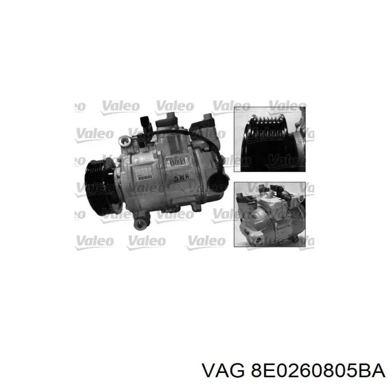 Compresor ac VAG 8E0260805BA precio, desde 163,12 EUR
