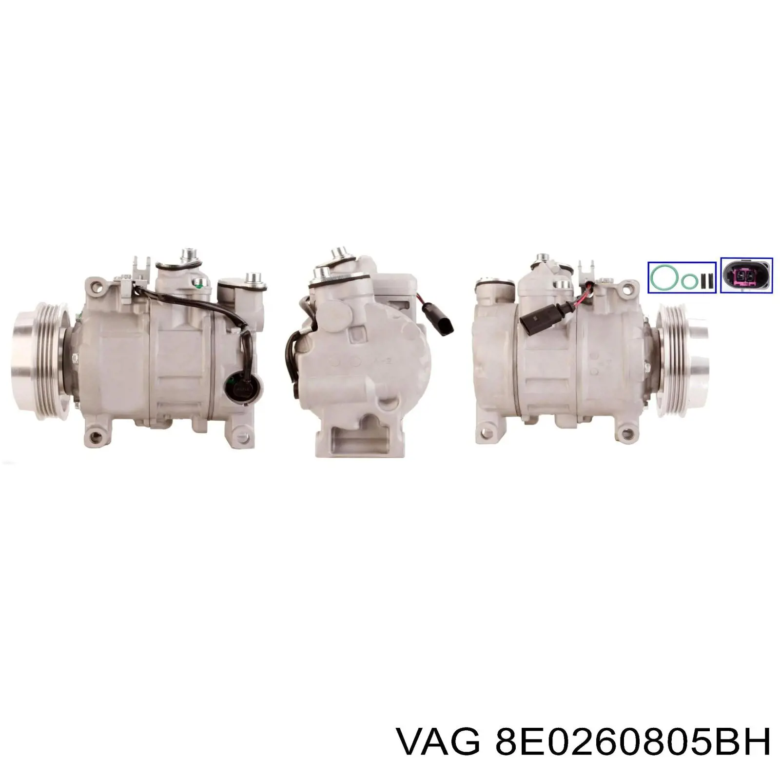 8E0260805BH VAG Compresor climatizador