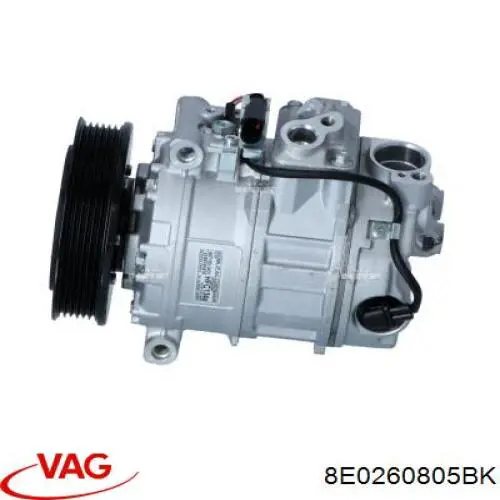 8E0260805BK VAG compresor de aire acondicionado