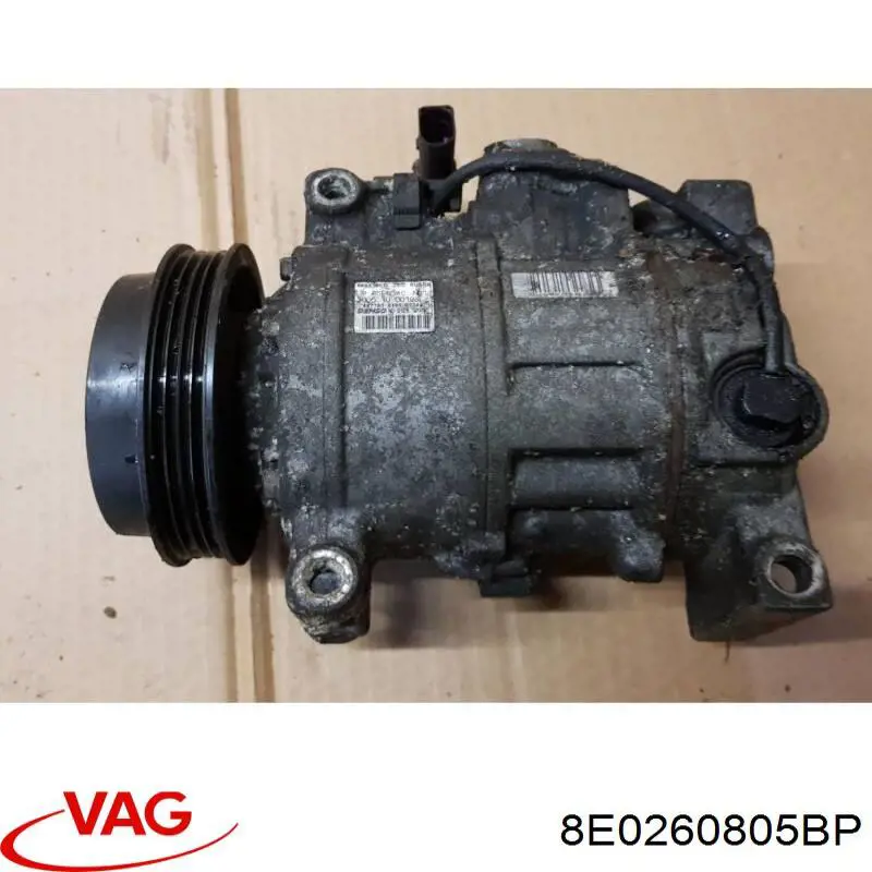 Compresor de aire acondicionado 8E0260805BP VAG