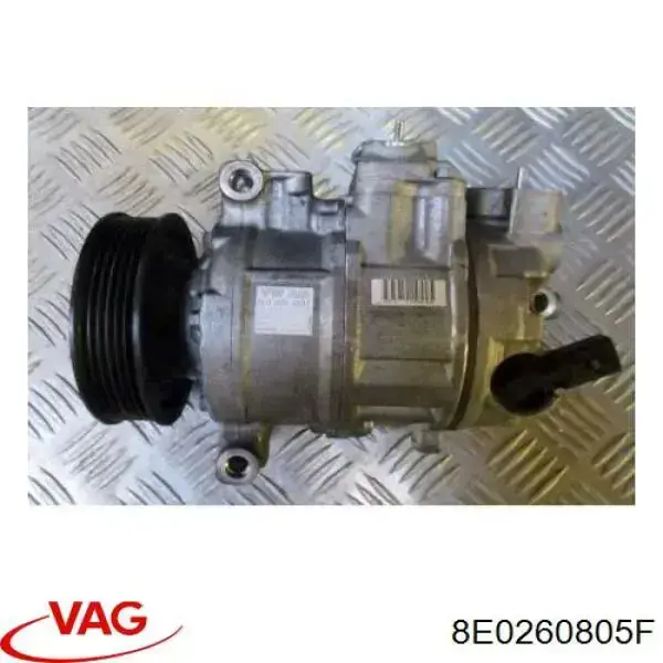 Compresor de aire acondicionado 8E0260805F VAG
