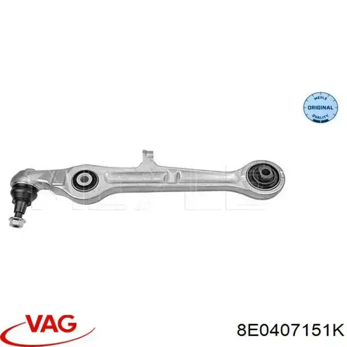 Comprar 8E0407151K VAG Brazo inferior izquierdo/derecho de suspensión delantera
