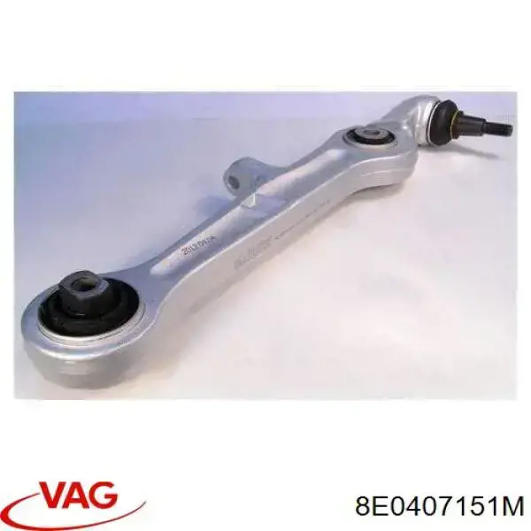 Brazo inferior izquierdo/derecho de suspensión delantera 8E0407151M VAG