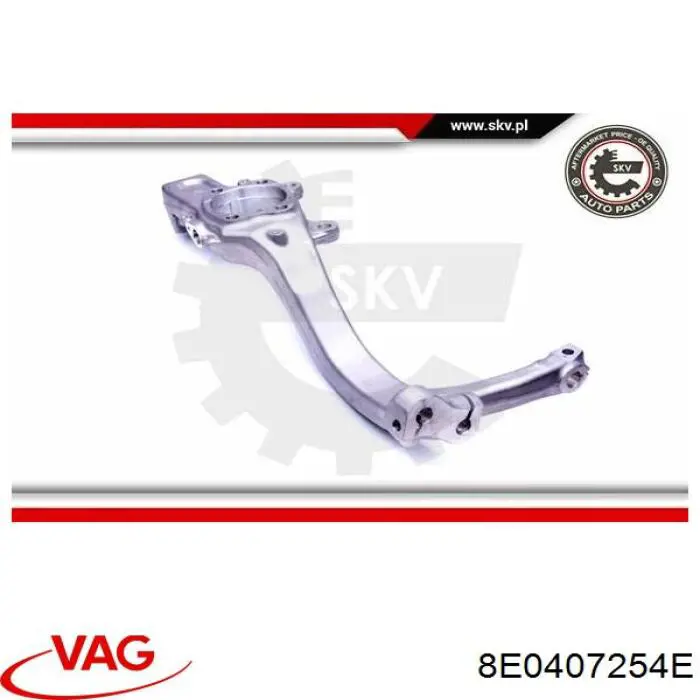 8E0407254E VAG Mangueta delantera derecha